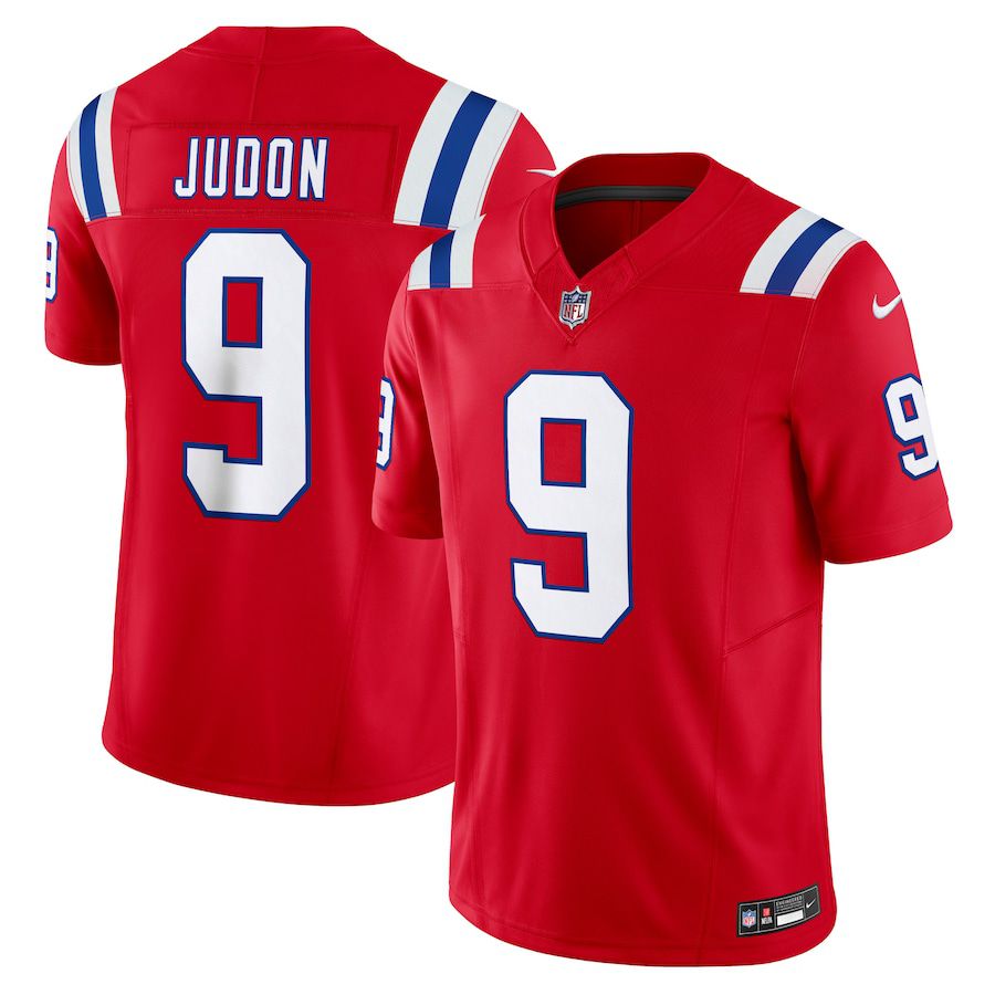 Men New England Patriots #9 Matthew Judon Nike Red Vapor F.U.S.E. Limited NFL Jersey